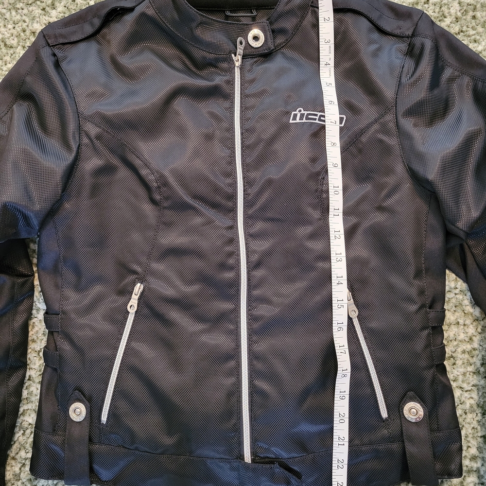 ICON Women's Hella Textile Motorcycle Jacket - Picture 9 of 13